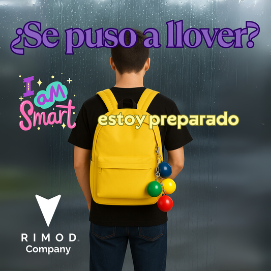 Capa De Lluvia Portátil con LLavero