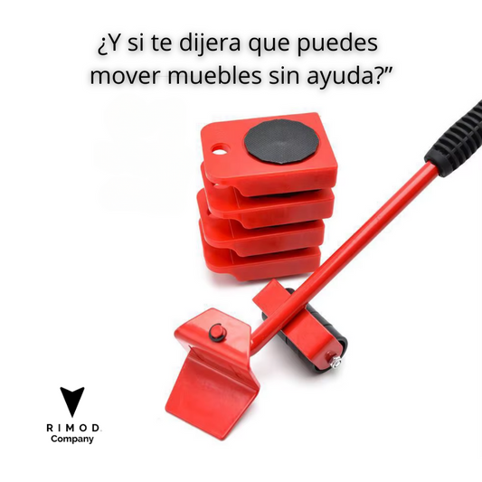 Kit Elevador y Deslizadores para Muebles