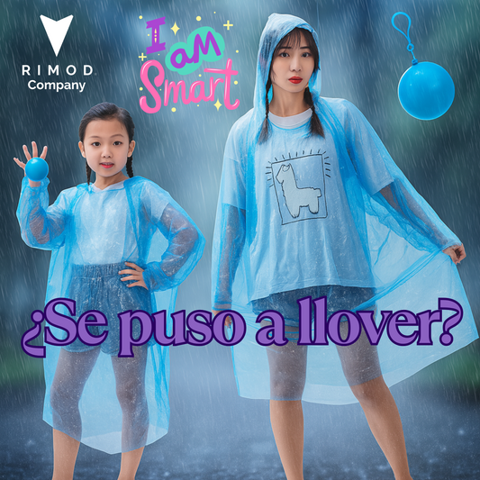 Capa De Lluvia Portátil con LLavero